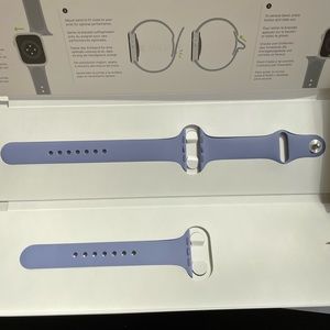 Authentic Apple Watch Sportband 45mm English Lavender